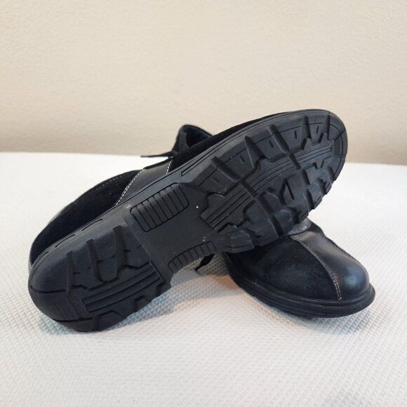 Toto Tall Men Shoes Elevator Height Increasing Black Suede Size 12 Adds 2.6\